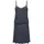 Beachtime Strandkleid Blau/Weiß Ankerdruck 44