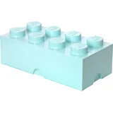 LEGO Brick 8 50 x 24 x 18 cm 1-tlg. aqua