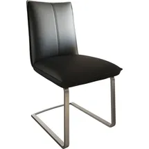 DeLife Freischwinger flach Edelstahl Taschenfederkern