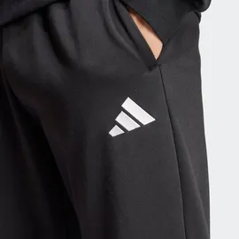 adidas Herren Sportswear Basic 3-Streifen, Fleece Track Suit, black, XXL Schwarz