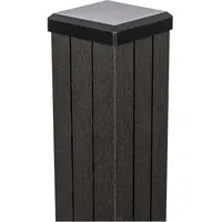 GROJA Pfosten 7 x 300 cm Anthrazit/Stahl