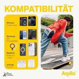 aqiila Powerbird drahtlose Powerbank schwarz