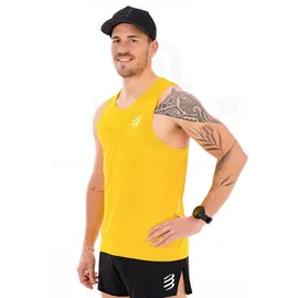 compressport Performance singlet gelb Herren