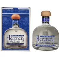 Herencia de Plata BLANCO Tequila 100% Puro De Agave 38% Vol. 0,7l in Geschenkbox