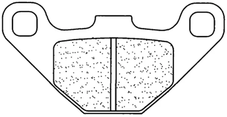 CL BRAKES Remblokken CL BRAKES Quad Gesinterd Metaal - 2306ATV1