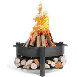 CookKing Feuerschale Montana 80   Inkl. Holzlager