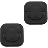 Fahrrad Handy Mount Kompatibel mit Garmin Edge Halterung,Selbstklebend Kunststoff Schwarz Handyhalterung Adapter,Telefonhalterung Montageadapter,für Garmin Edge GPS Erweiterungshalterung (1)