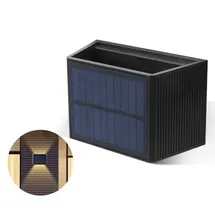 LED's Work Außenleuchte Solar 1,5 W 100lm IP65 2700K  - Schwarz