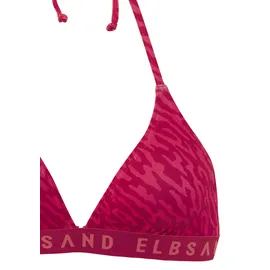 ELBSAND Triangel-Bikini Damen Rot 36 Cup C/D