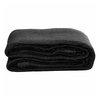 VidaXL Zeltteppich 250x250 cm Schwarz