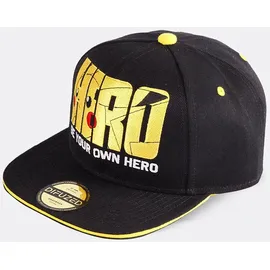 alpha trading solutions Pika Hero Snapback Cap schwarz One Size