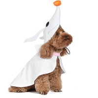 Disney: Halloween Nightmare Before Christmas Zero Kostüm für Hunde - Klein - | Halloween Kostüme für Hunde, Offiziell Lizenziertes Disney Hund Halloween Kostüm