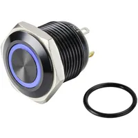 TRU Components TC-9428164 GQ16F-10E/J/B/12V/A Drucktaster 48 V/DC 2A 1