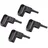 Fluke MP1-MAGNET PROBE 1 Sicherheits-Prüfspitzen-Set 4589220 Buchse 4 mm CAT III 1000 V, CAT IV 600 V Schwarz 1 St.