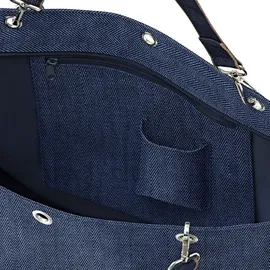 Reisenthel Herringbone Shopper Synthetik Dark Blue