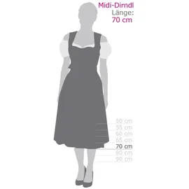 Nübler Dirndl midi Thea grün 50