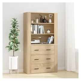 vidaXL Highboard 80 x 33 x 80 cm Braun