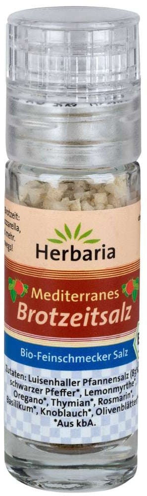 Herbaria Mediterranes Brotzeitsalz Bio 15 g