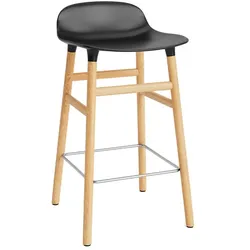 Normann Copenhagen - Form Barhocker H65 Oak/Black