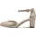 TAMARIS Damen Pumps mit Blockabsatz, metallic, 37 EU