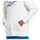 Reebok Identity Fleece Stacked Logo Pullover Sweatshirt - White - L