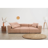RAUM.ID Big-Sofa »Gerrid«, rosa