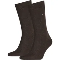 Tommy Hilfiger Classic Socken 2er Pack Braun 47-49