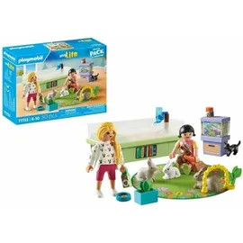 Playmobil 71753 Starter Pack Familie mit Hasen