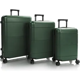 HEYS Zen Koffer-Set 3-tlg. polycarbonat/grün