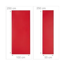 Relaxdays Bierzeltgarnitur rot 3-tlg.