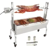 Vevor Spanferkelgrill 117 cm silber