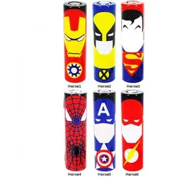 Heroes Serie by Garry Mead 18650er Akku Wraps Hero1