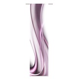 HOME WOHNIDEEN Home fashion SCHIEBEVORHANG DEKOSTOFF Digitaldruck ONDA, Stoff, Beere, 245 x 60 cm