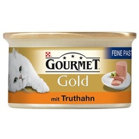 Purina Gourmet Gold Feine Pastete Truthahn 12 x 85