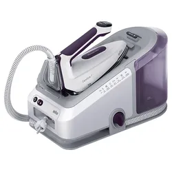BRAUN CareStyle 7 IS 7266 VI, Dampfstoß 550g/min, FreeGlide 3D, iCare Temperaturanpassung, PowerSteam, leichtes Bügeln, vertikale Auffrischung, ergonomische Dampfbügelstation 2700 Watt, 7,5 bar