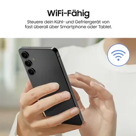Samsung RS70F66KBFEF Side-by-Side (634 l, 1784 mm hoch, Schwarz)