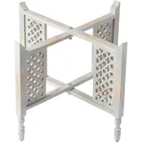 Marrakesch Orient & Mediterran Interior Klapptisch Untergestell Klappbar Hania Grau 60cm