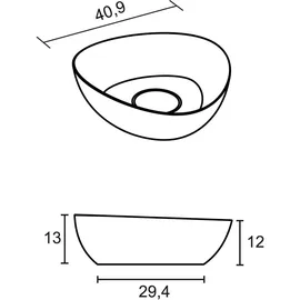 Riho Oviedo Aufsatz-Waschtisch 0 x 0 cm (W021001105)