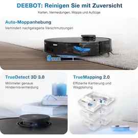 Ecovacs DEEBOT T30 OMNI Schwarz
