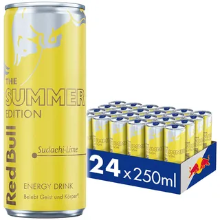 Red Bull Energy Drink Summer Edition Sudachi-Lime 24x 250ml (EINWEG)