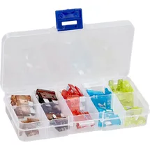Baytronic 50-teiliges Kfz-Sicherungssortiment mini und norm inkl. Plastikbox