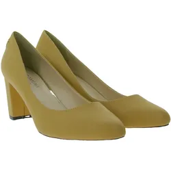 Pacomena by MENBUR Damen Pumps modische Abend-Schuhe High-Heels 06814 0029 Braun - 38
