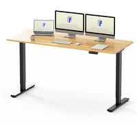 FLEXISPOT Schreibtisch Basic Plus Elektrisch Höhenverstellbarer Schreibtisch (E1(EF1) 160 cm x 80 cm