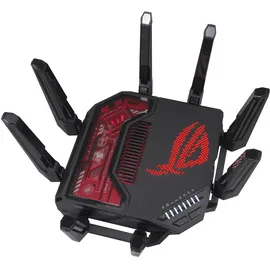 Asus ROG Rapture GT-BE19000 Tri-band WiFi 7 Gaming Router 2x 10G Ports, Aura RGB, AiMesh