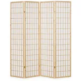 Homestyle4u Paravent Braun, 176x175 | Gr.: onesize