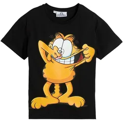 Garfield Garfield T-Shirt, schwarz, 104/110, 100% Baumwolle