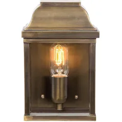 Victoria Outdoor Wandleuchte messing antik Elstead Lighting VICTORIA-BR