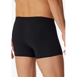 SCHIESSER Herren Shorts schwarz unifarben, schwarz, NOS