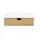 WoodMan Nachttisch Farsta 40 x 30 x 12 cm Braun/Weiß