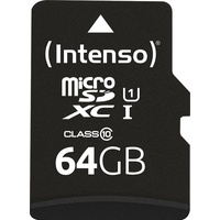 microSDXC 64GB Kit, UHS-I U1, Class 10 (3424490)